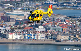 Fotoshoot van de nieuwe Airbus H145 van NHV (deel 1)